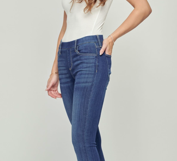 Monogram Skinny Jeans